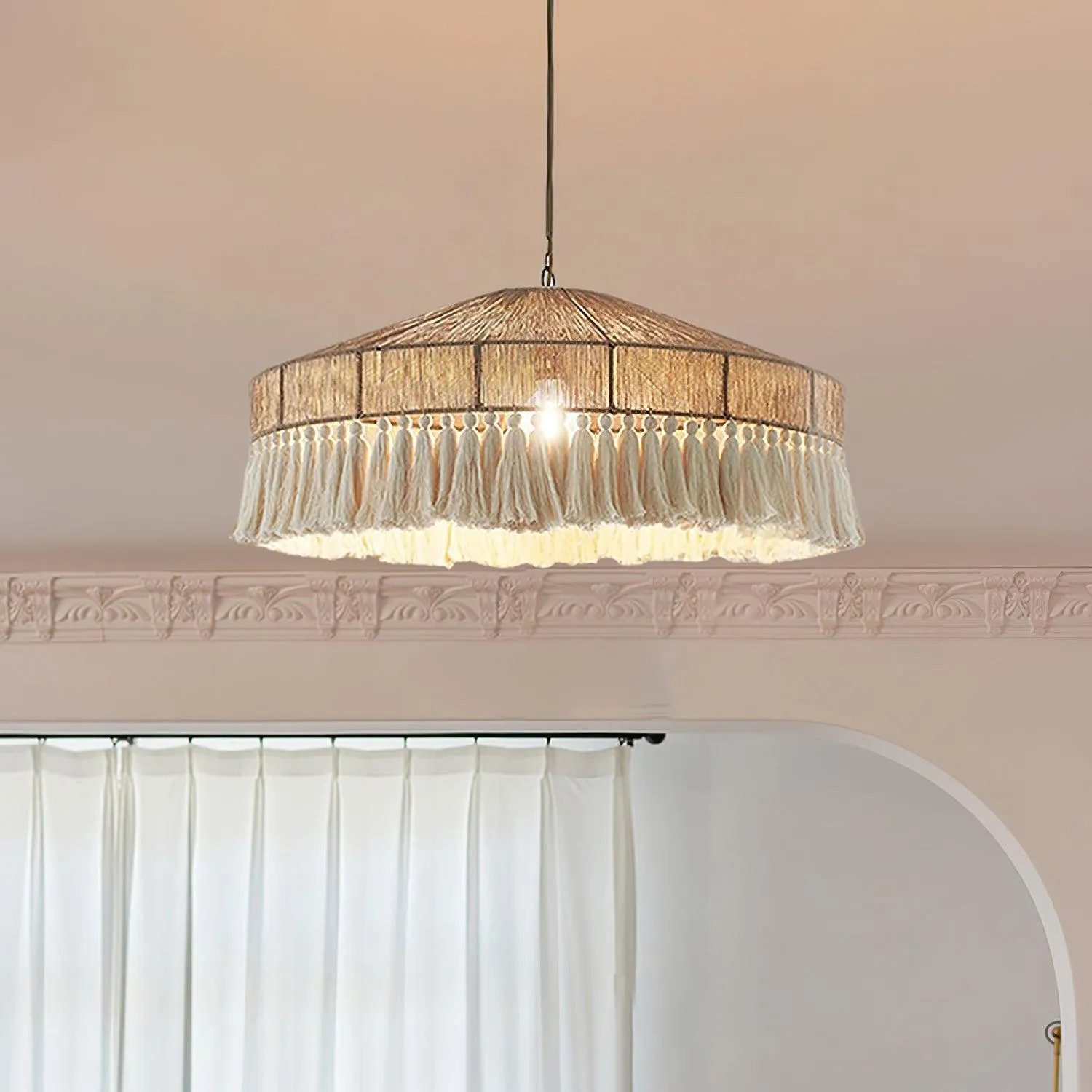 Bohemian Fringe Pendant Lamp