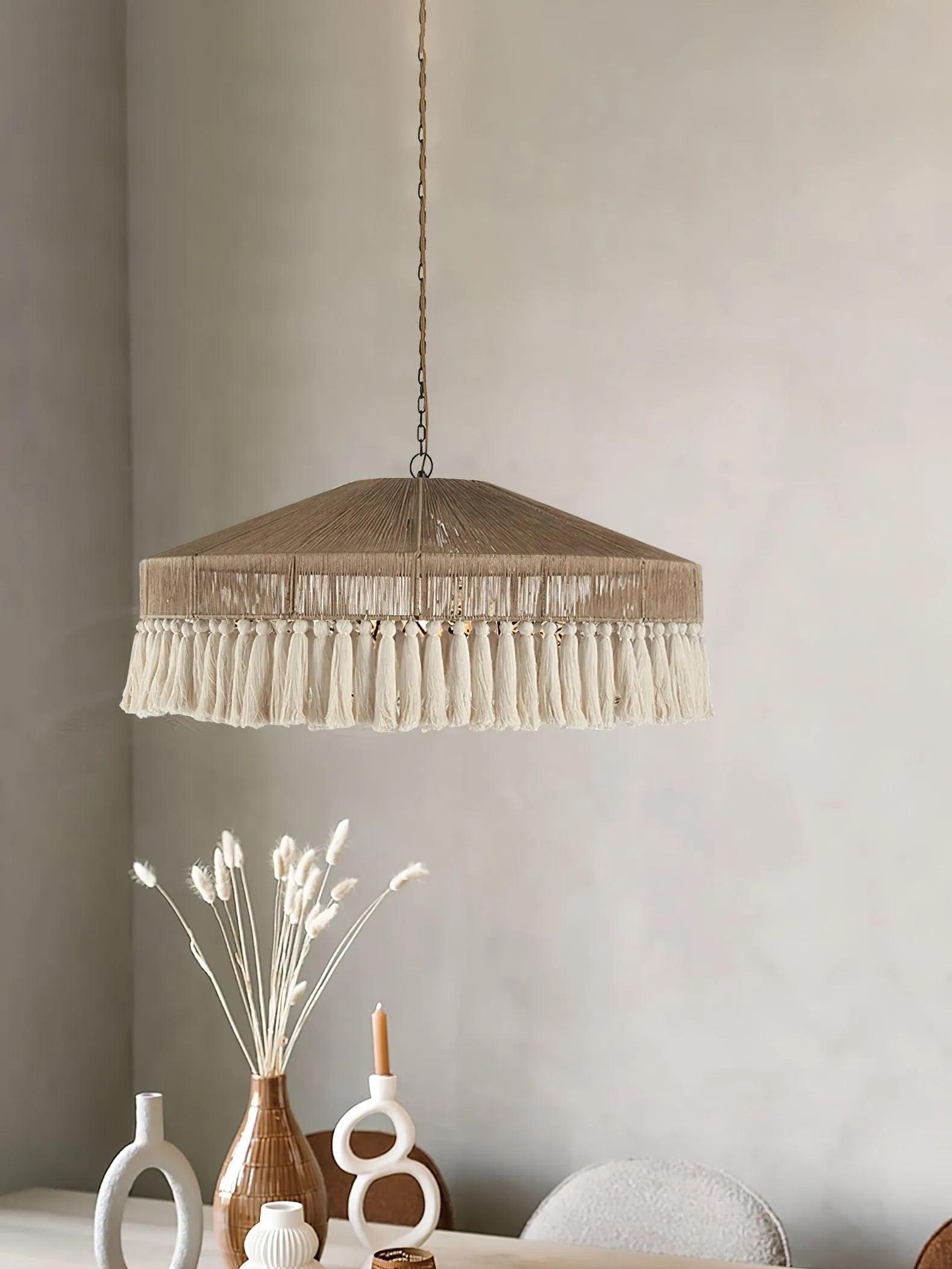 Bohemian Fringe Pendant Lamp