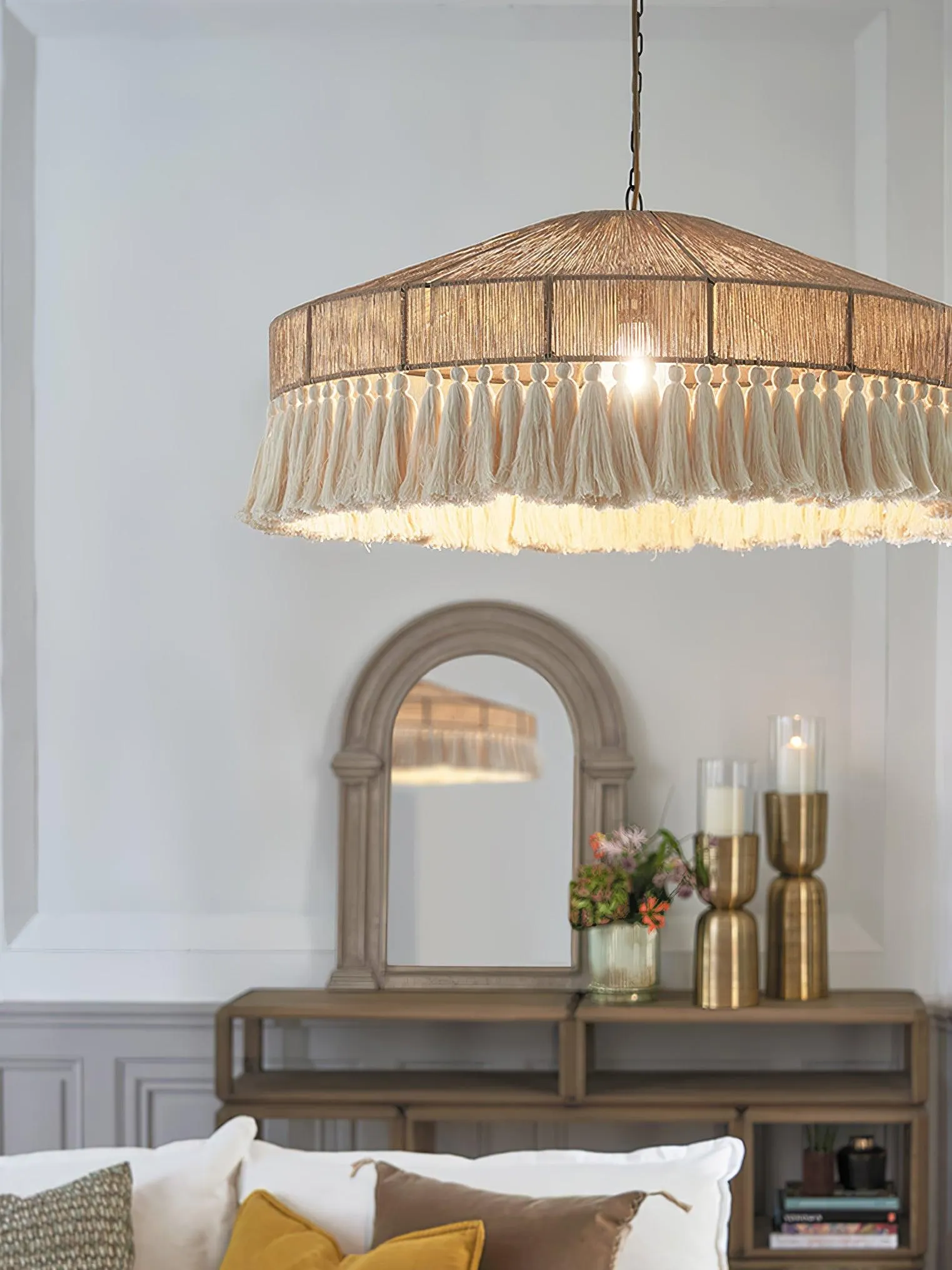 Bohemian Fringe Pendant Lamp