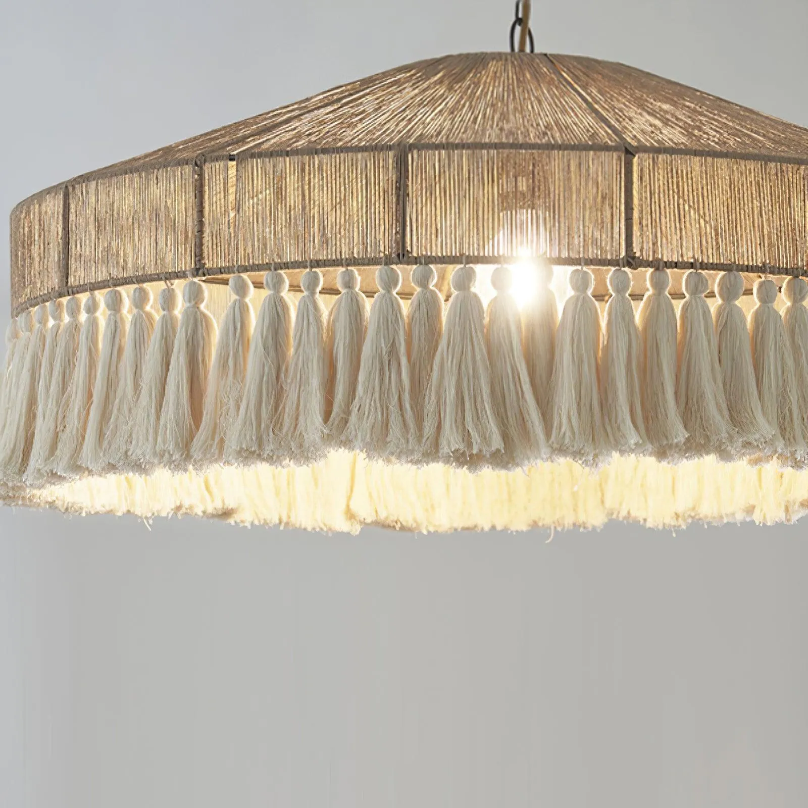 Bohemian Fringe Pendant Lamp