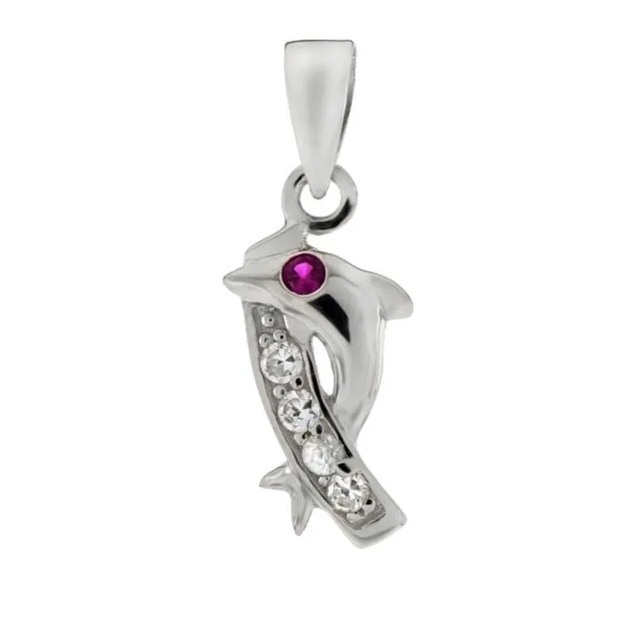 D1604 Dolphin pendant