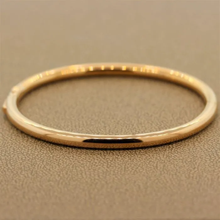 Diamond Gold Hard Bracelet