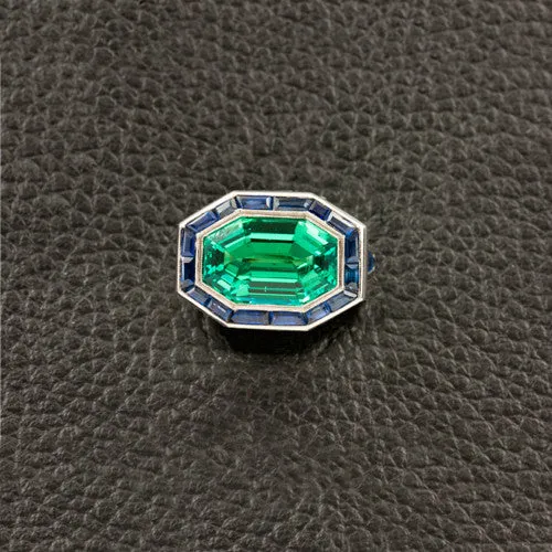 Emerald & Sapphire Ring