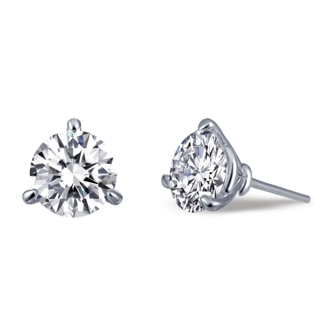 ER CL S.S. PT 4.08 CTTW 3 Prong Martini Studs