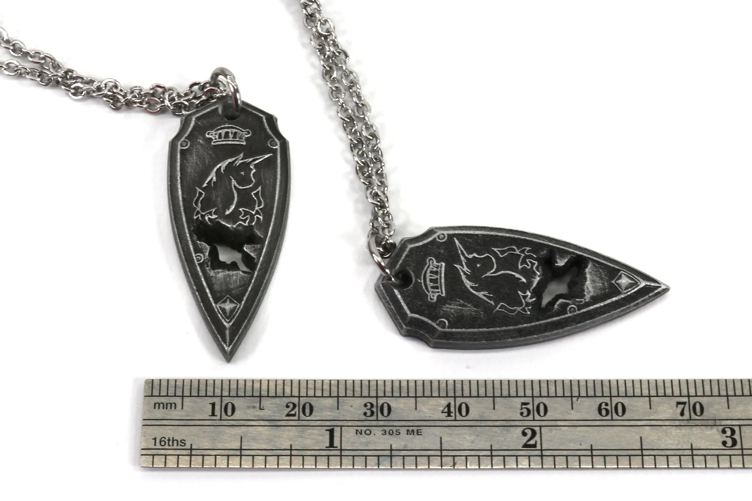 Haurchefant Greystone Shield Locket Necklaces - FFXIV