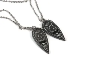 Haurchefant Greystone Shield Locket Necklaces - FFXIV