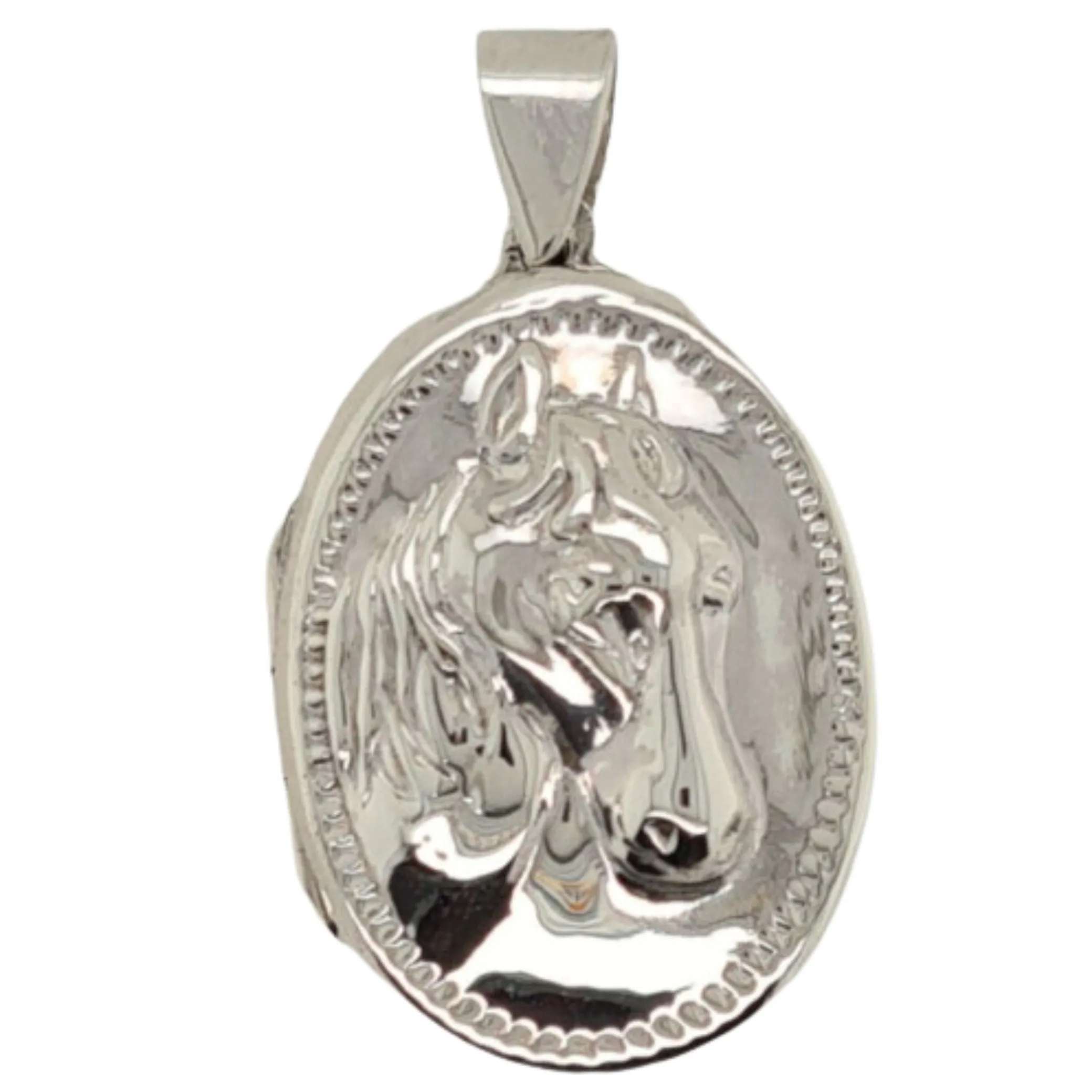 MCJ Oval Horse Locket