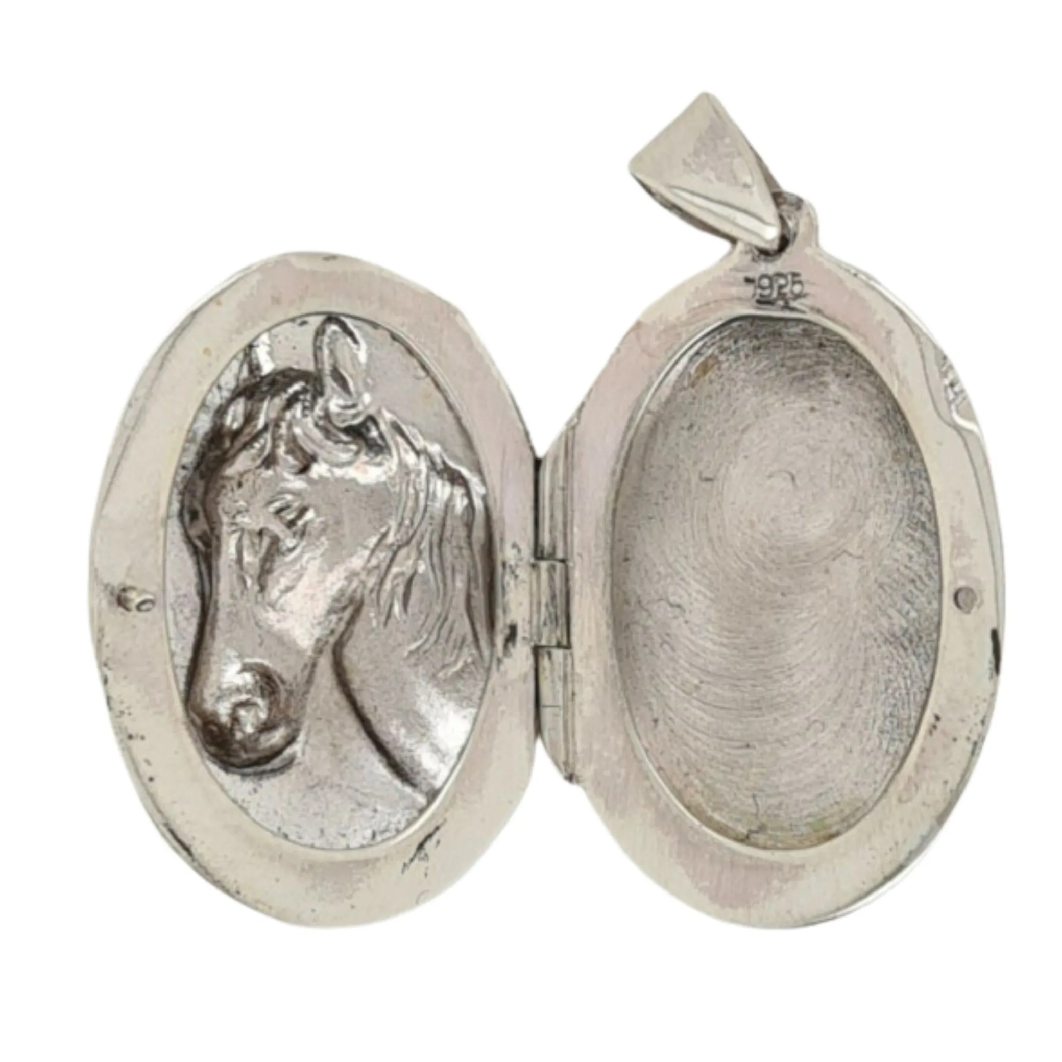 MCJ Oval Horse Locket