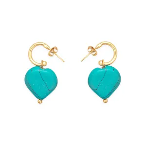 Mi Corazón Azul Earrings