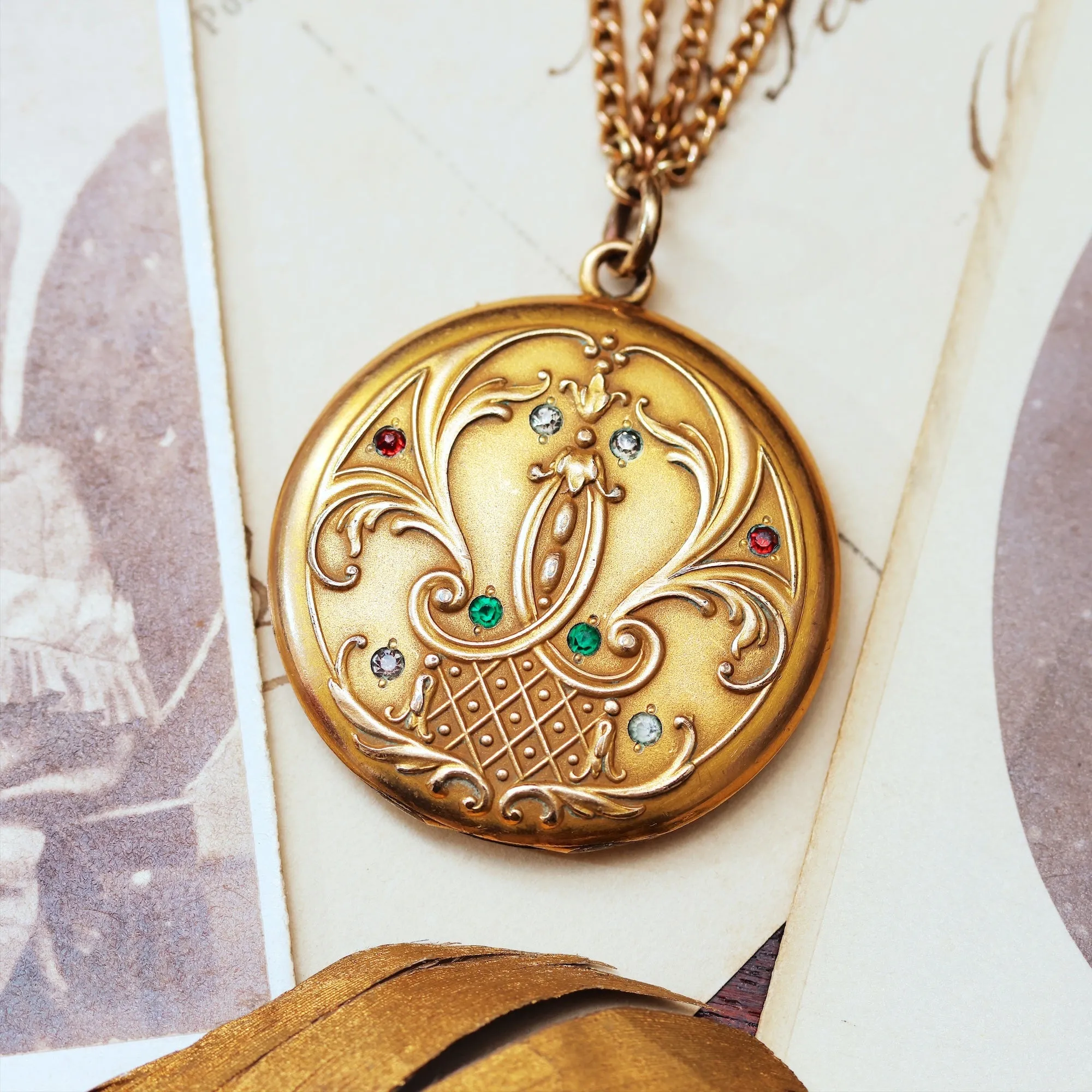 Most Adored Antique Art Nouveau Locket