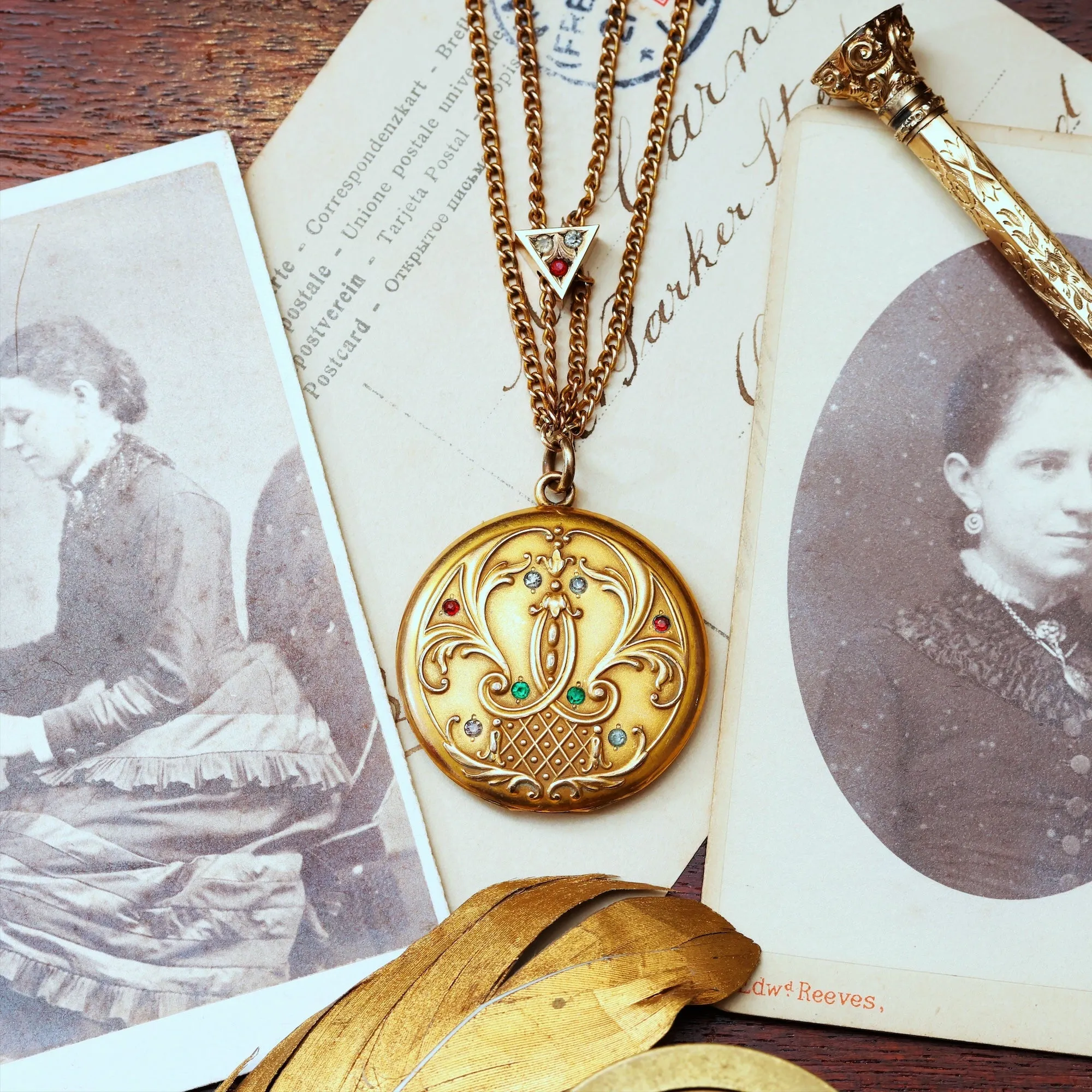 Most Adored Antique Art Nouveau Locket