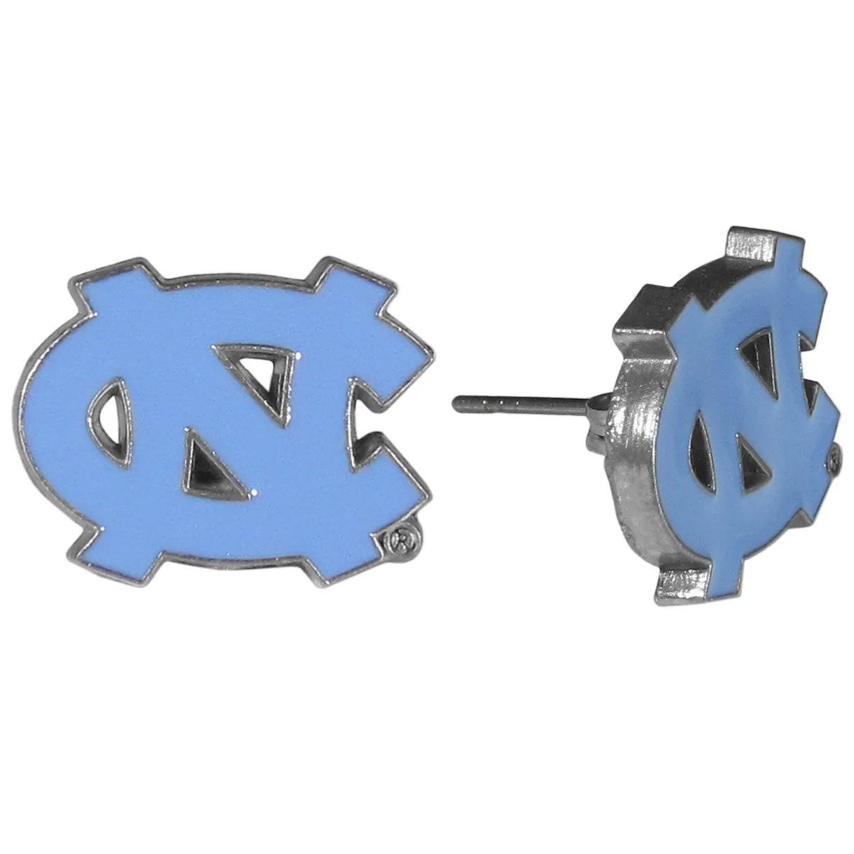 N. Carolina Tar Heels Stud Earrings