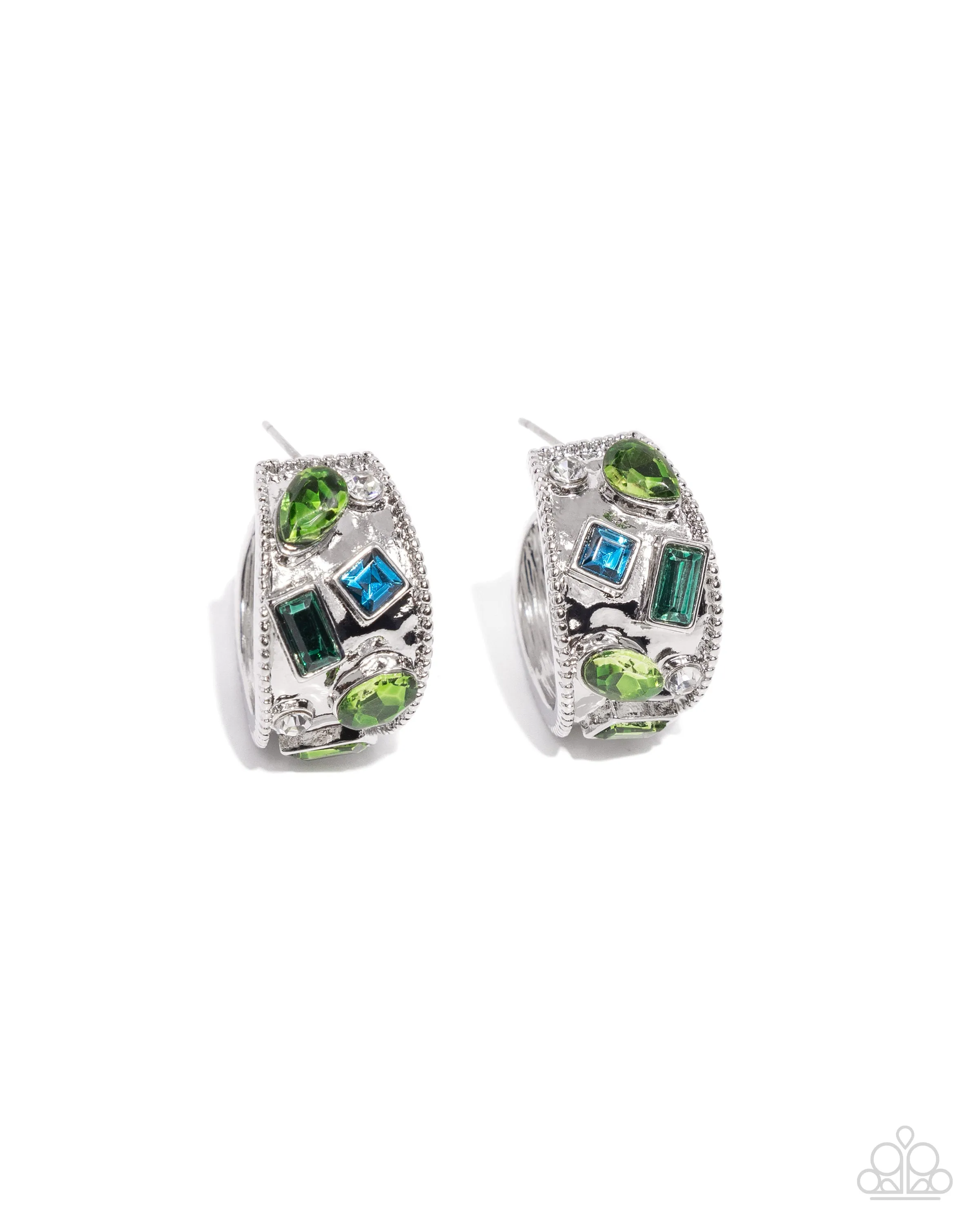 Paparazzi Antique Dealer Earrings Green