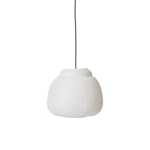 Papier Single Pendant Lamp 40 - White