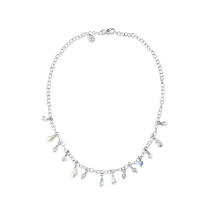 Pearls of the Sea Signature Aquamarine Chain Necklace