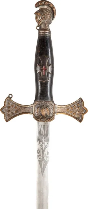 POST CIVIL WAR FREEMASON'S SWORD