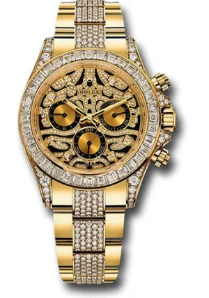 Rolex Rolex Yellow Gold Cosmograph Daytona 40 Watch - Diamond Bezel - Diamond Lugs - Eye of the Tiger Dial - Diamond Oyster Bracelet - 116598TBR eotdo