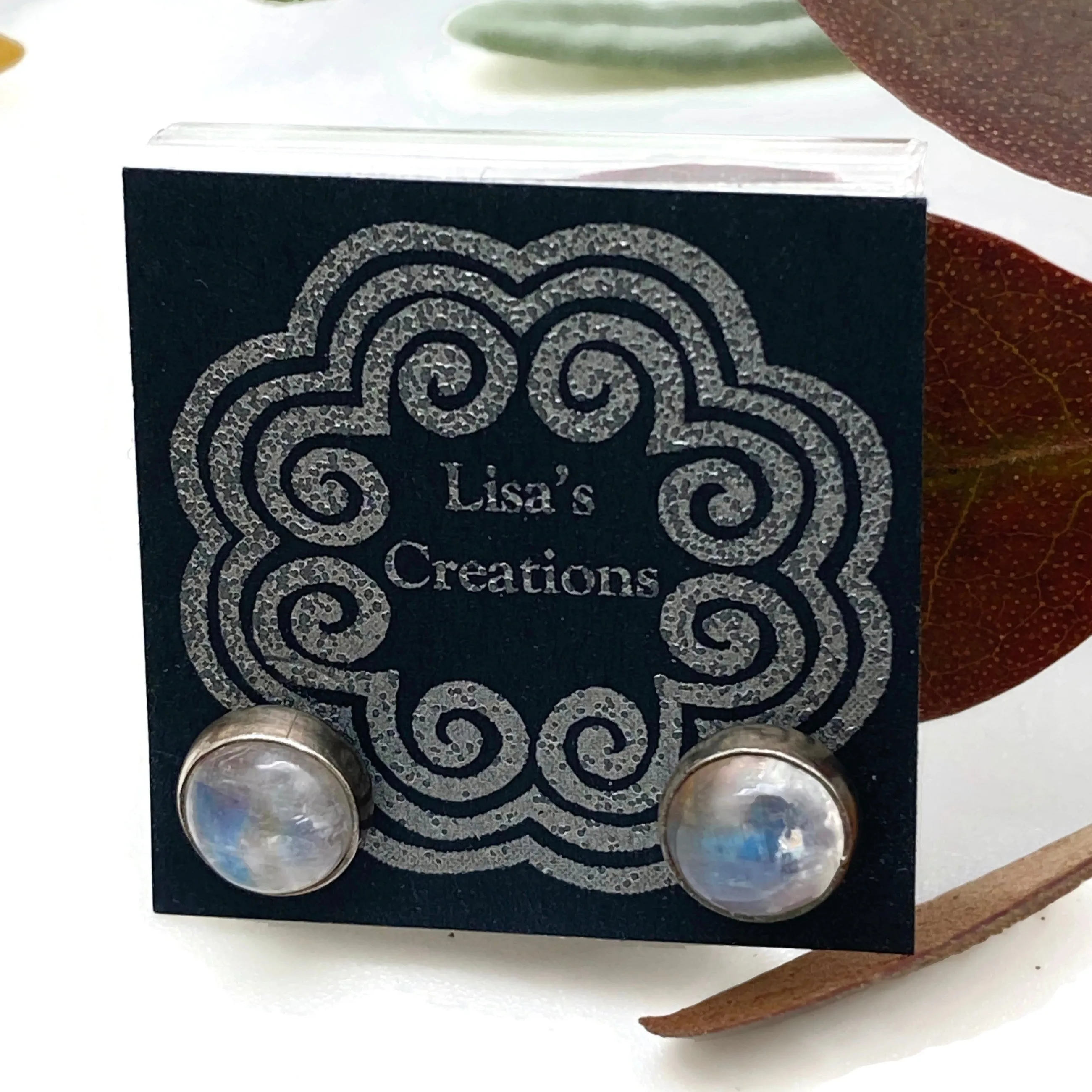 Small Gemstone Post Earrings