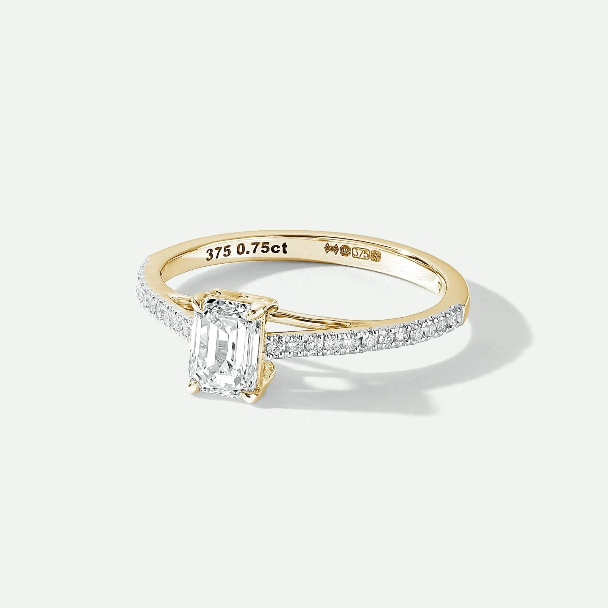 Sophia | 9ct Yellow Gold 0.75ct tw Lab Grown Diamond Ring