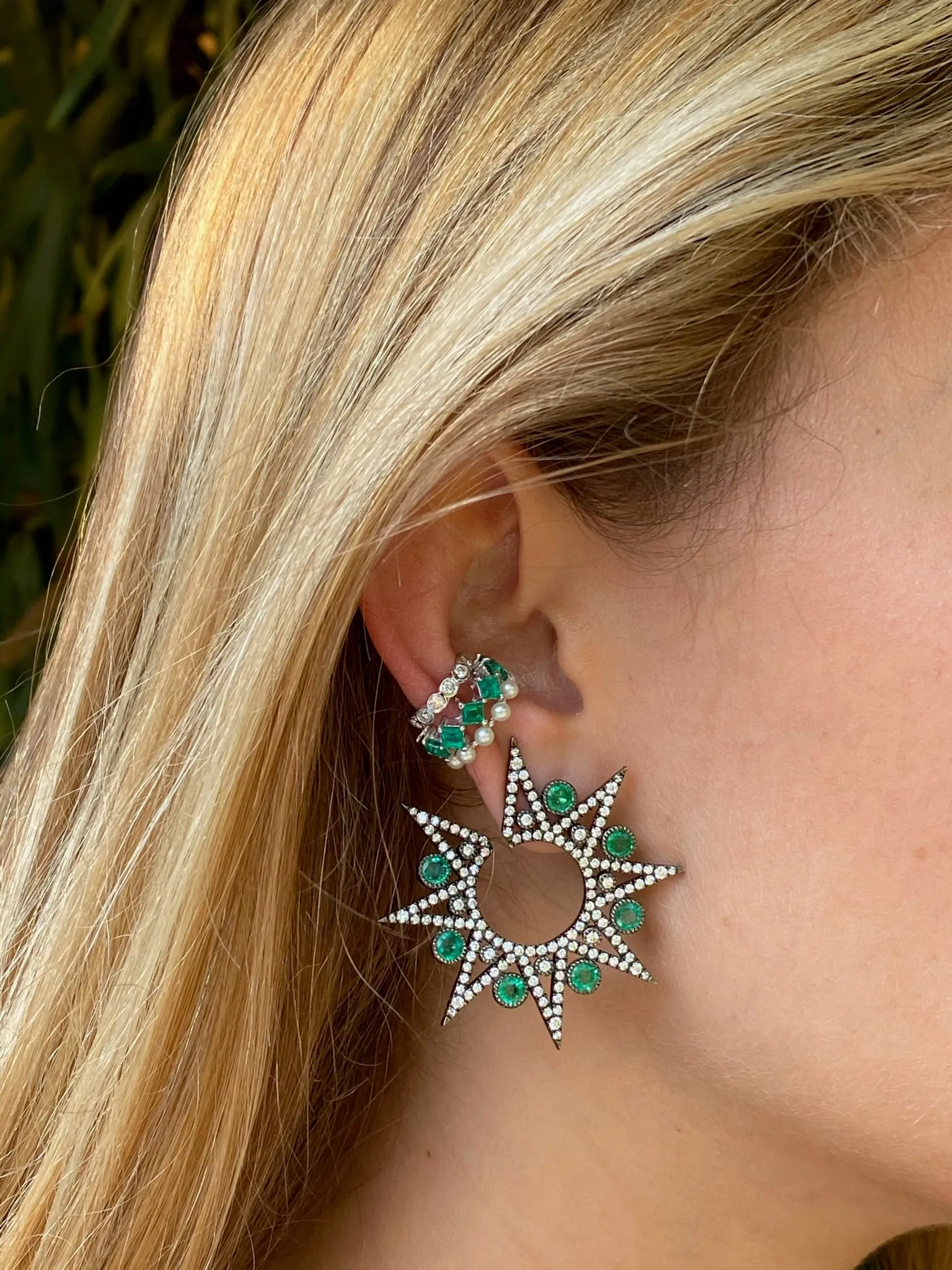 Spike Star Earrings