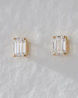 The Ultimate Emerald Solitaire Studs