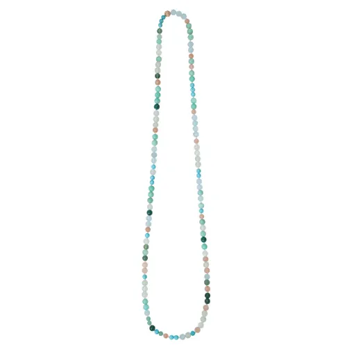 Turquoise themed Gemstone Collier - 80cm