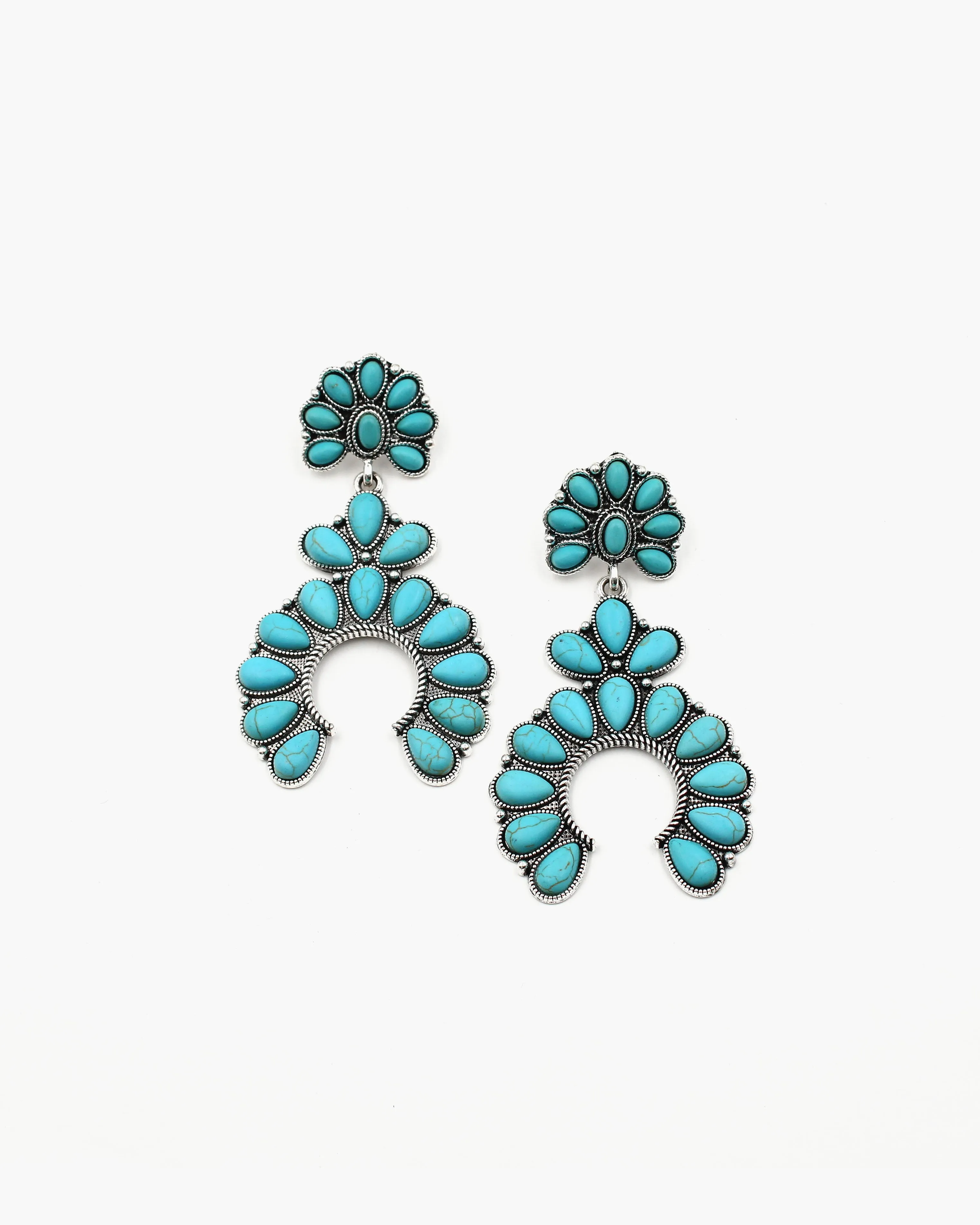 Western Turquoise Earrings