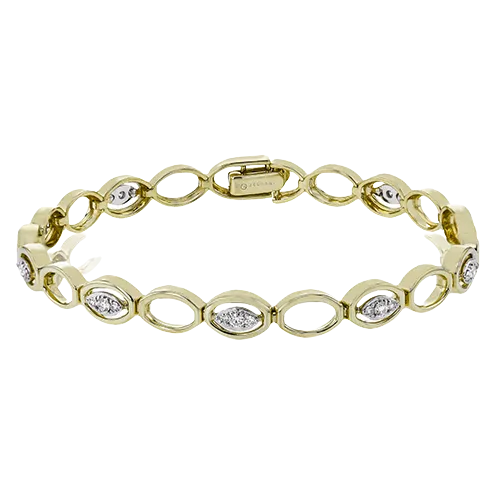 ZB845 Bracelet in 14k Gold with Diamonds