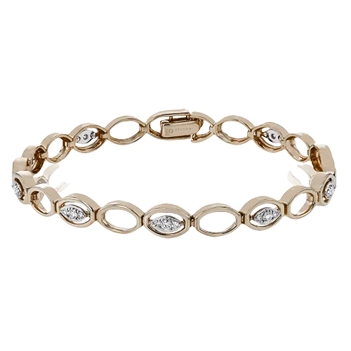 ZB845 Bracelet in 14k Gold with Diamonds