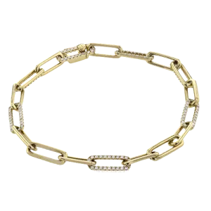 ZB885 Bracelet in 14k Gold with Diamonds